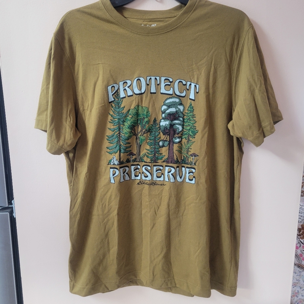 Eddie Bauer Mens Nature Graphic Tee